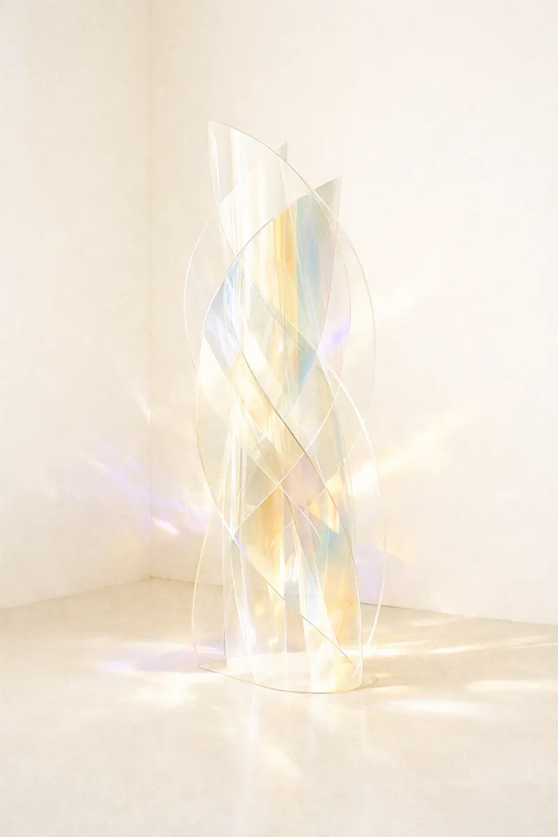 Abstract light refraction